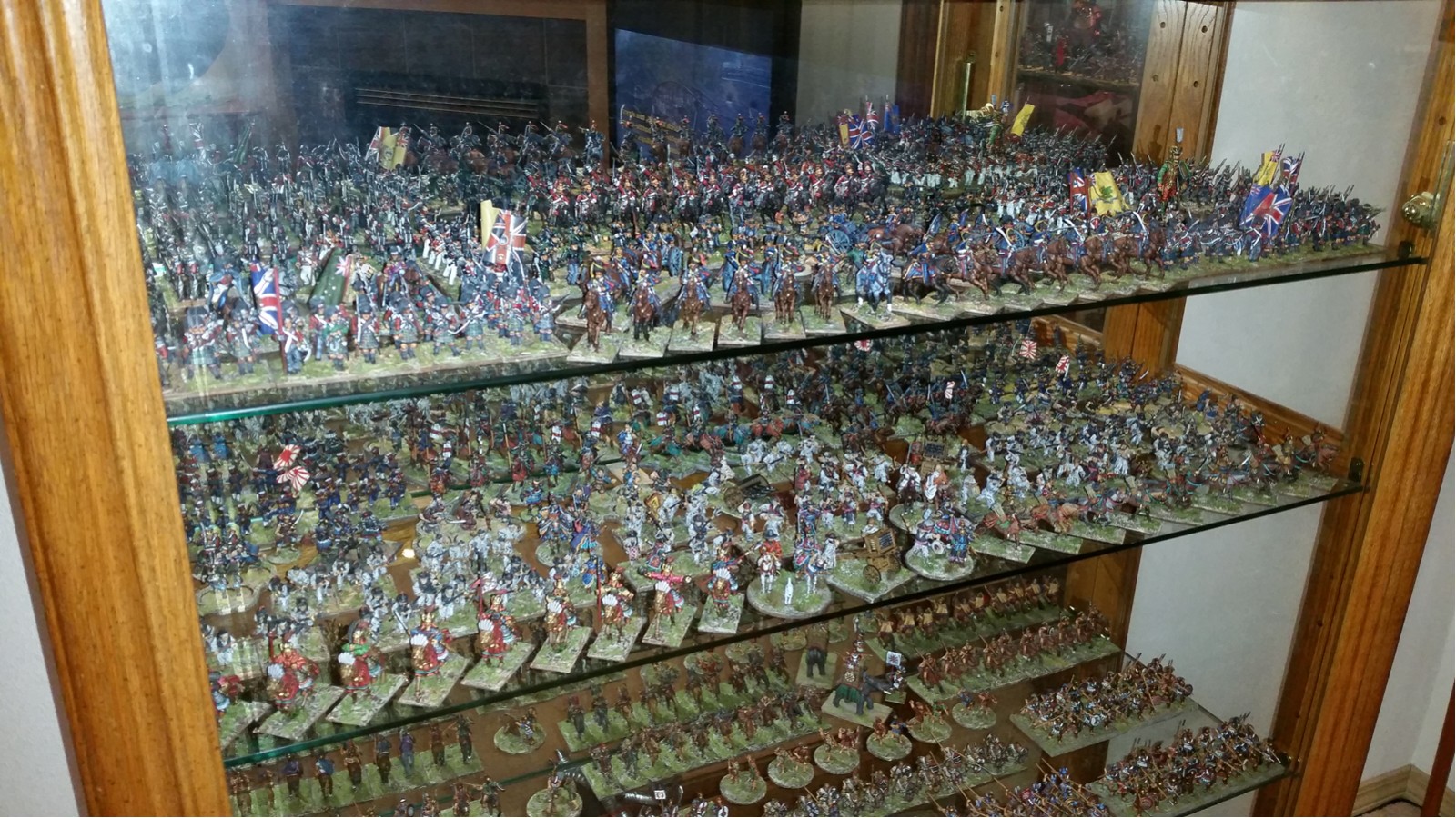 WAB Corner On Display A Toy Soldier Collection