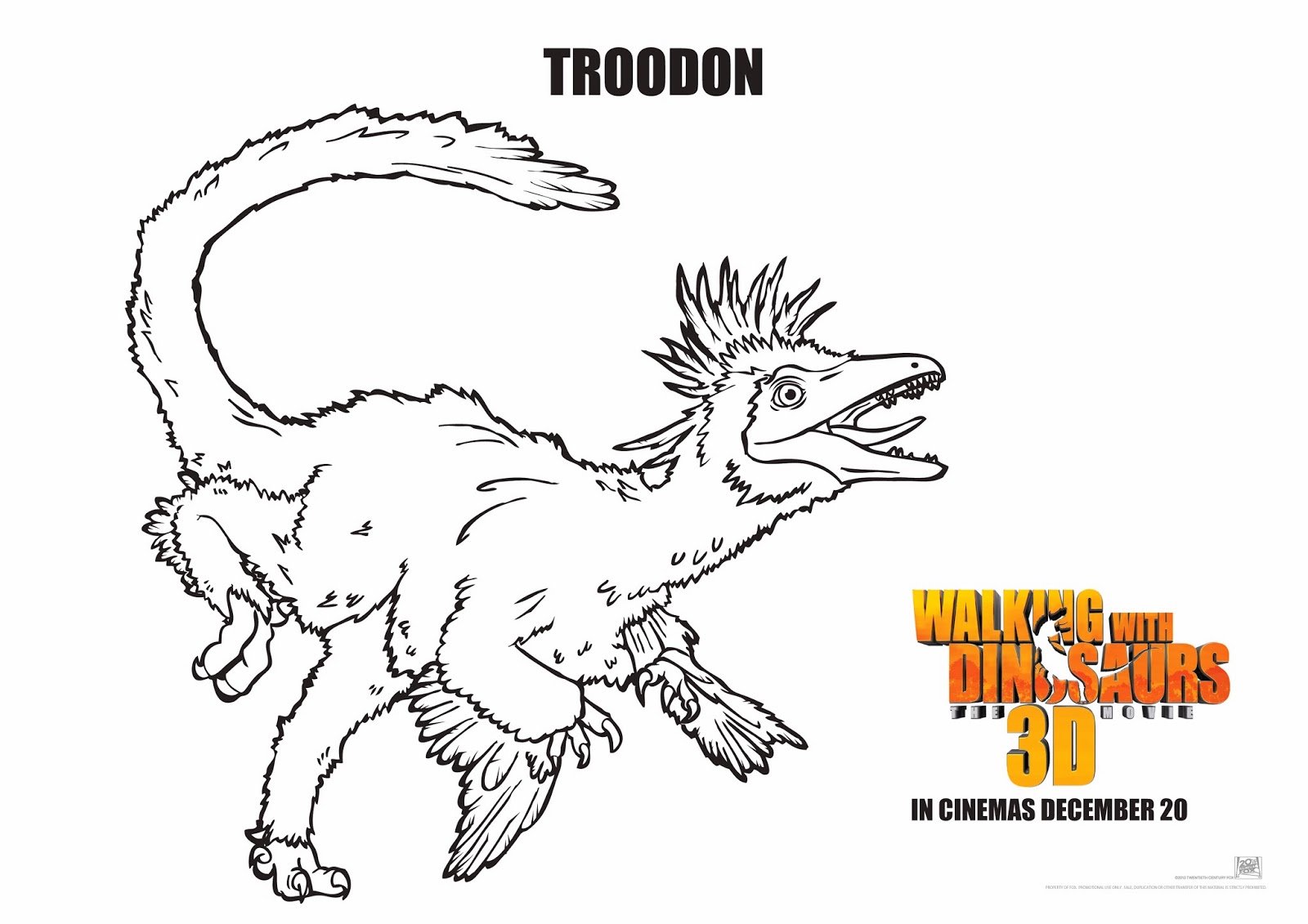 A Thrifty Mum Walking With Dinosaurs Free Colouring Pages