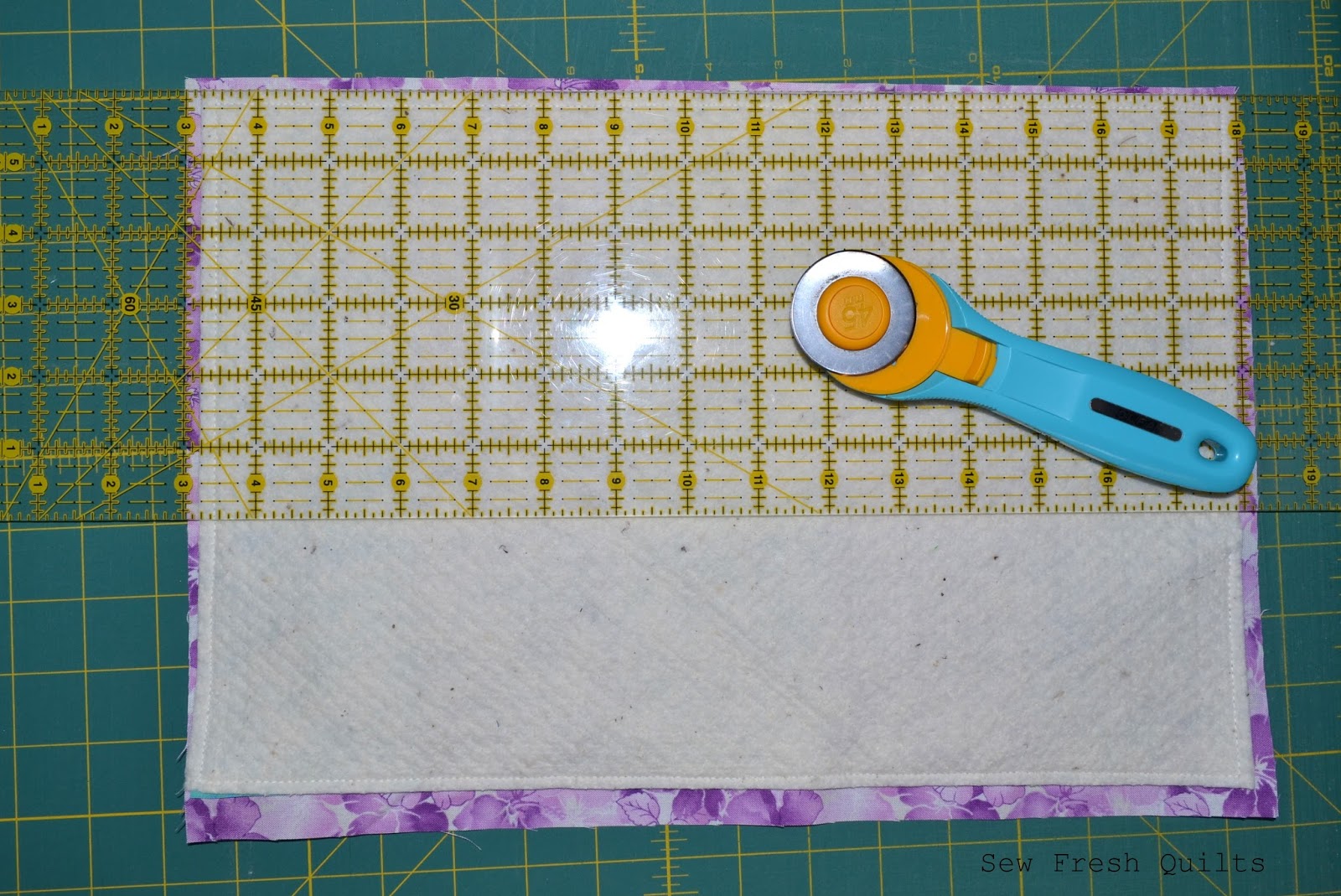 Sew Fresh Quilts Bindingless Quilted Placemats A Tutorial