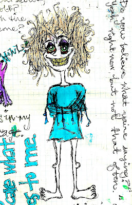 Asylum Patient Rough Sketch #1 | MAKES ART WITH HER HANDS, MAKES LOVE