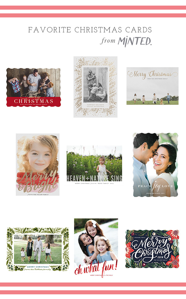 Minted Holiday Cards Giveaway! Michaela Noelle Designs