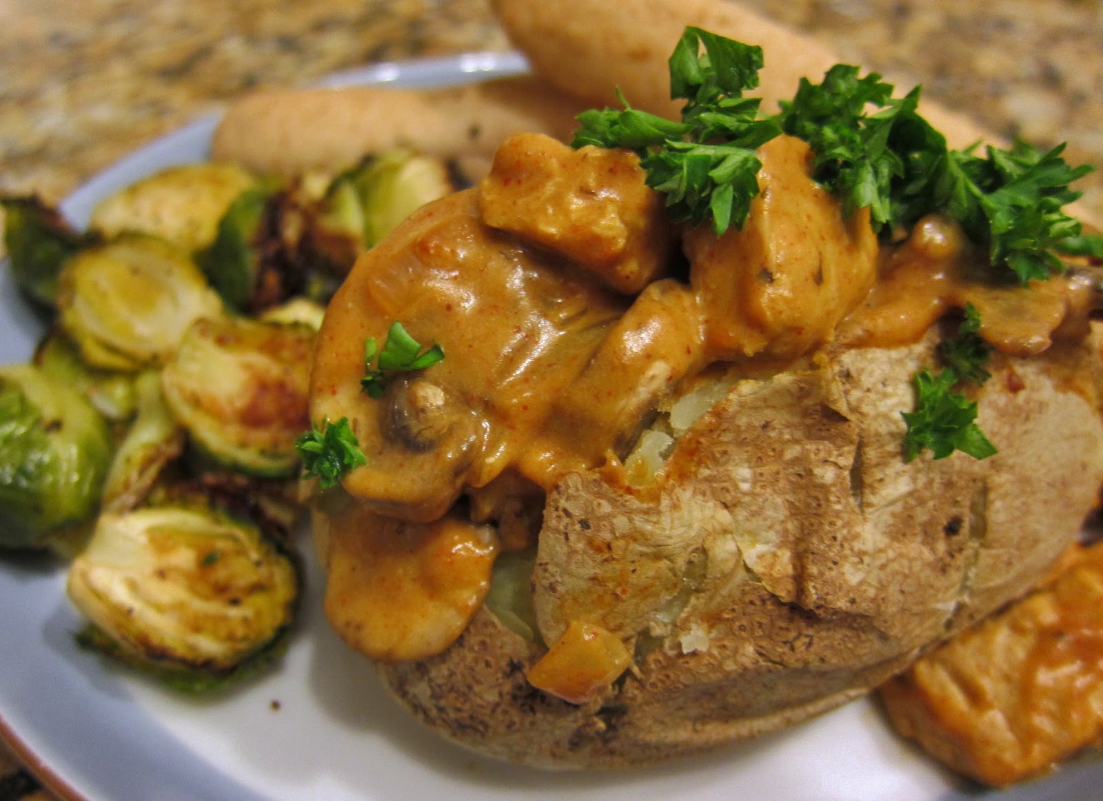 The Vegan Chronicle Chicken PaprikashTopped Potatoes