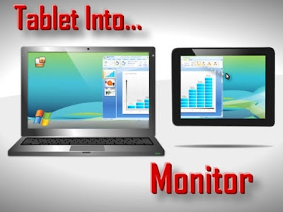 How to use your tablet as a computer screen monitor