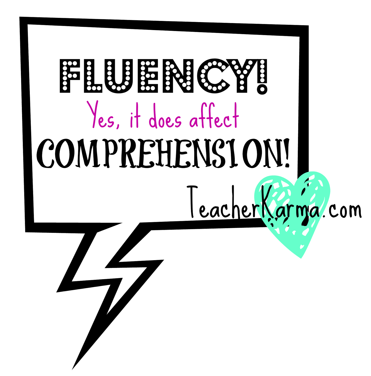  Fluency Freebie!  TeacherKarma.com