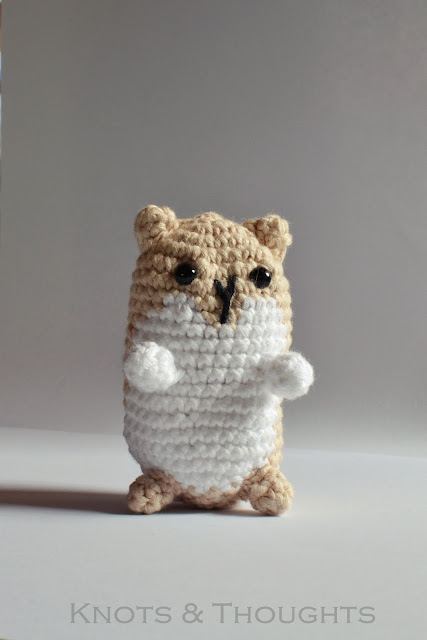 Knots and Thoughts: Amigurumi Hamster - my first finished ...