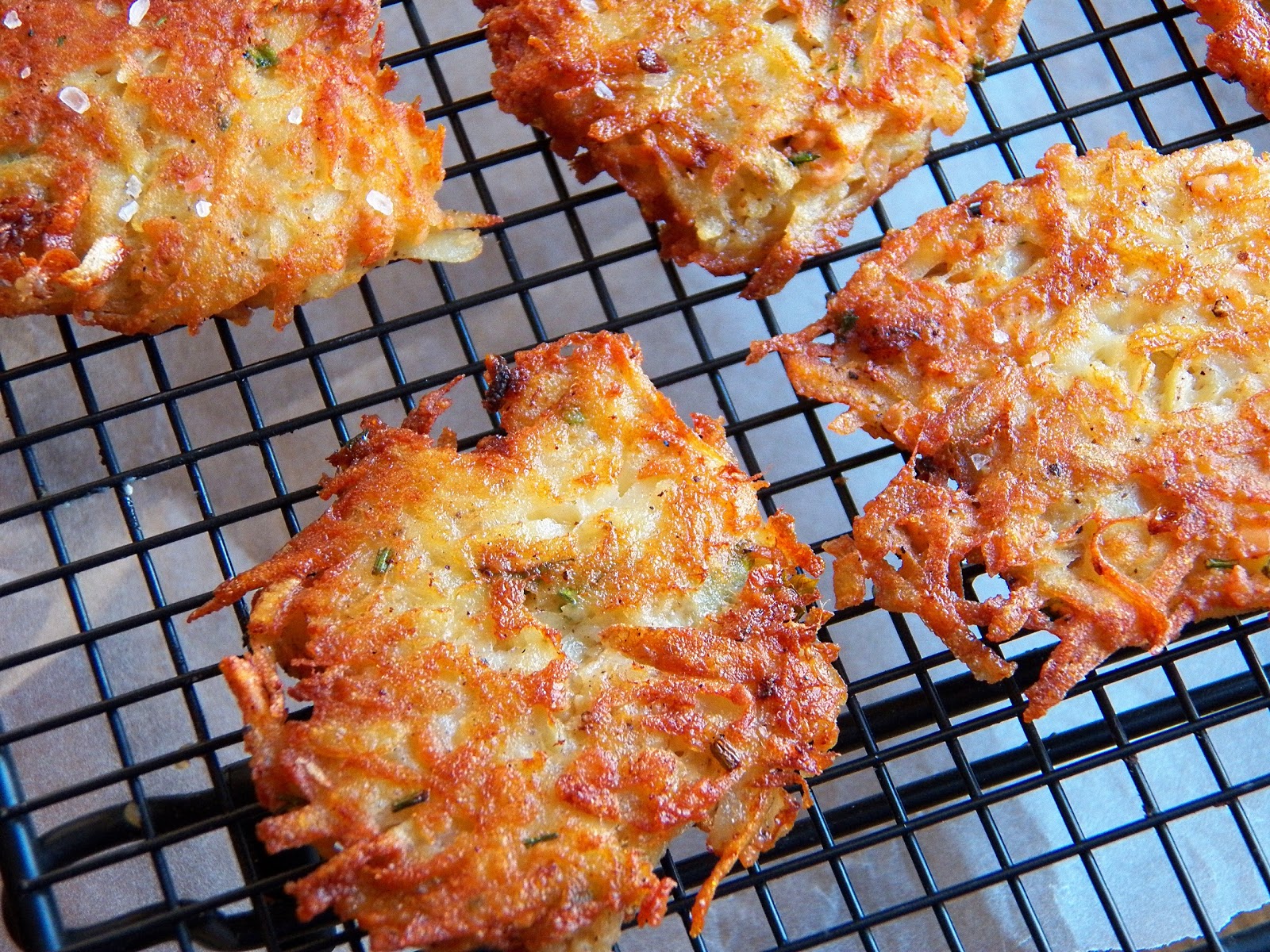 Comfy Cuisine Home Recipes from Family & Friends Golden Potato Latkes