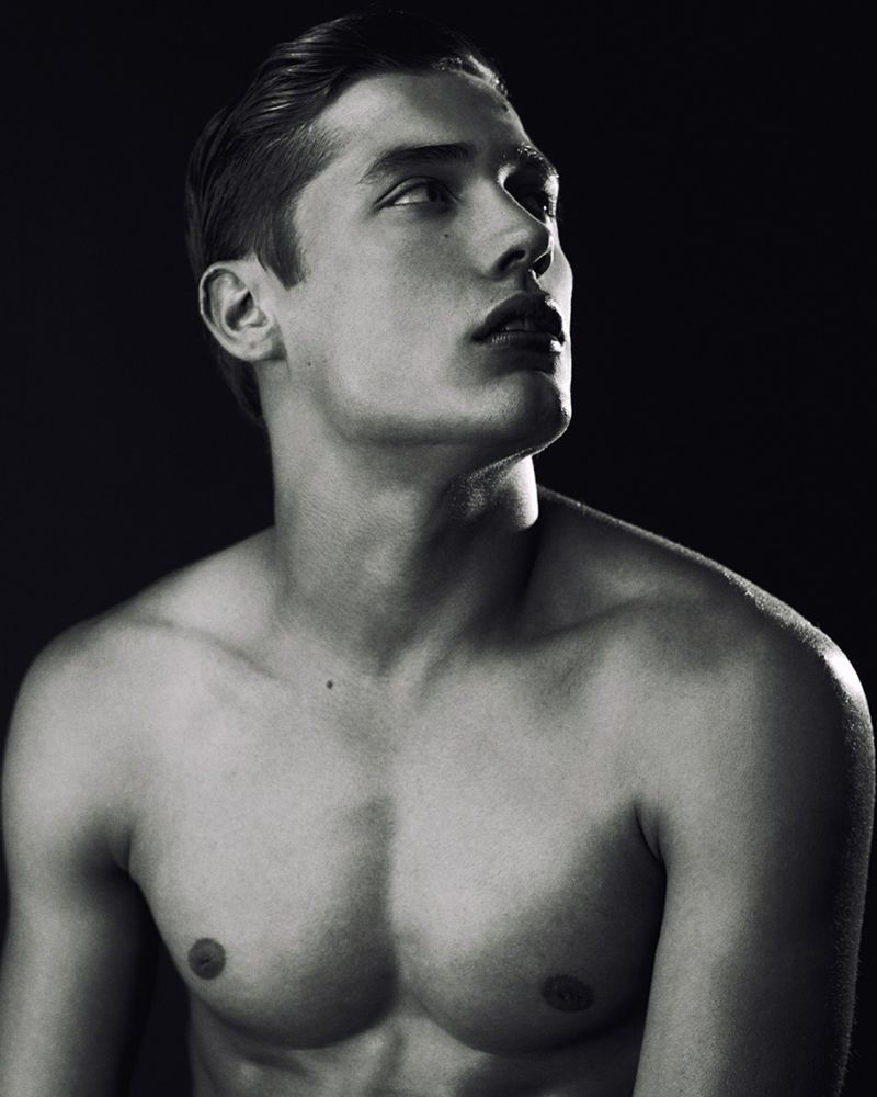 Beautiful steven chevrin : french male model.