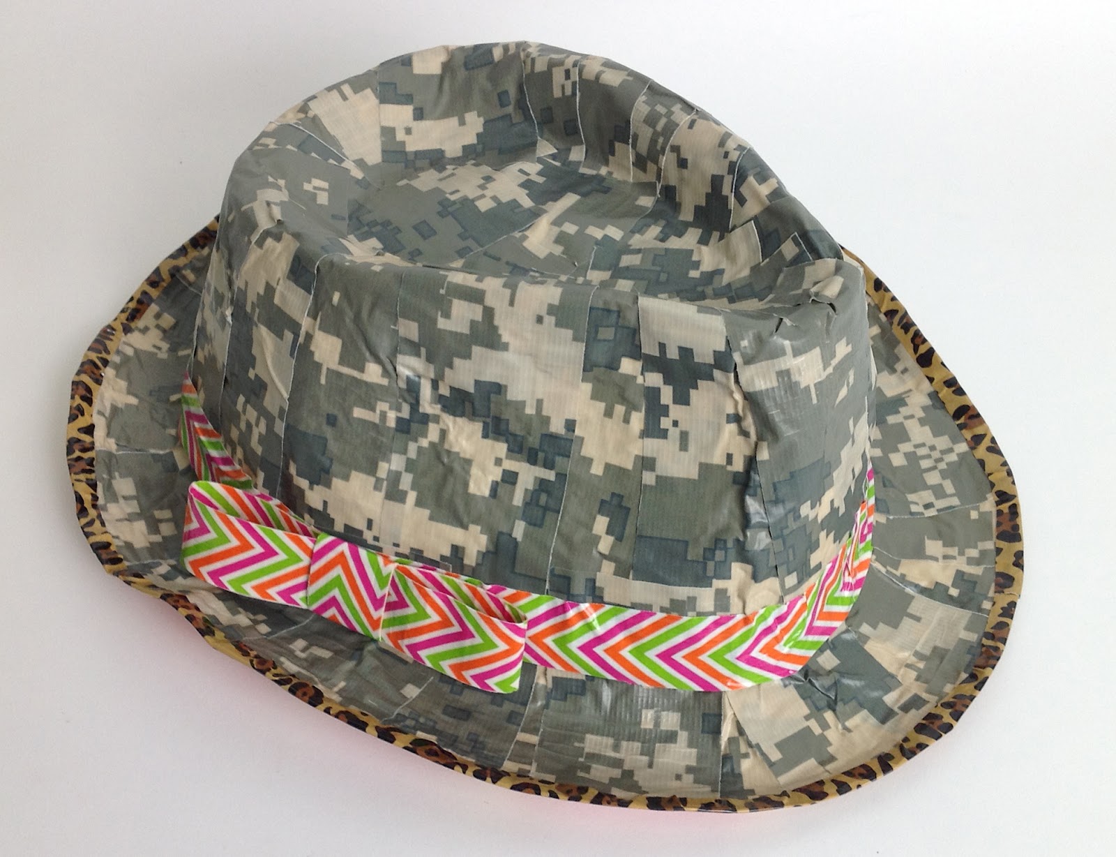 Everyday Life at Leisure Duct Tape Craft Pattern Creating Crazy Hats!