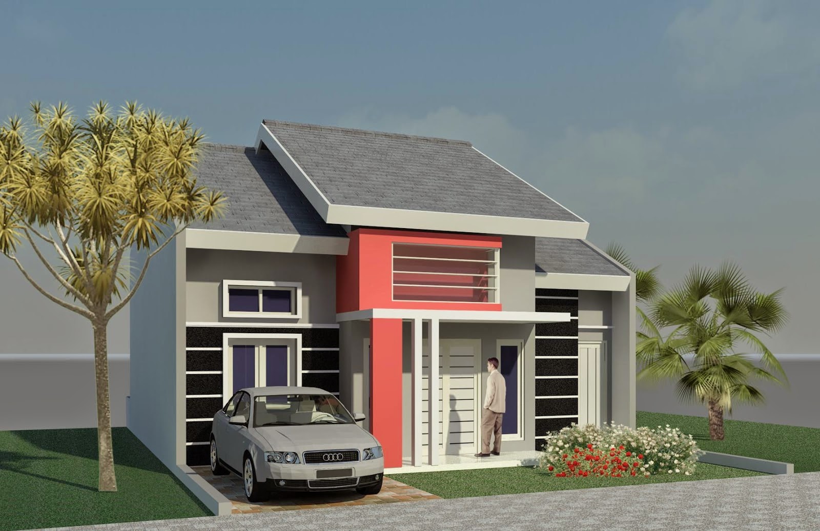 Gambar Desain Model Rumah Minimalis Sederhana Type 21 ...