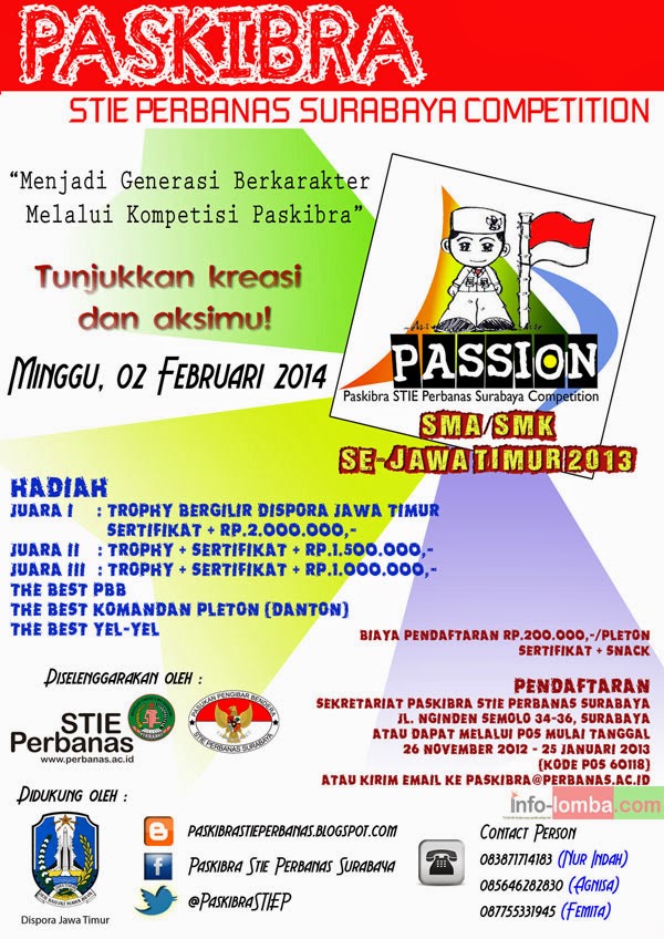 Lomba Paskibra &quot;PASSION 2014&quot;