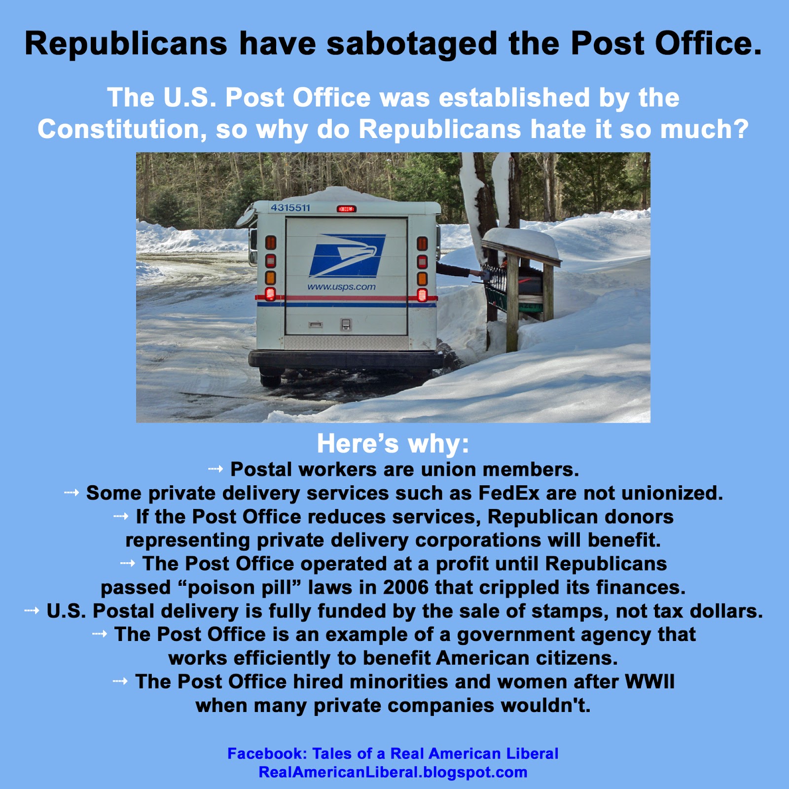 Make Common Sense Common Again Patriotic pride for the Post Office
