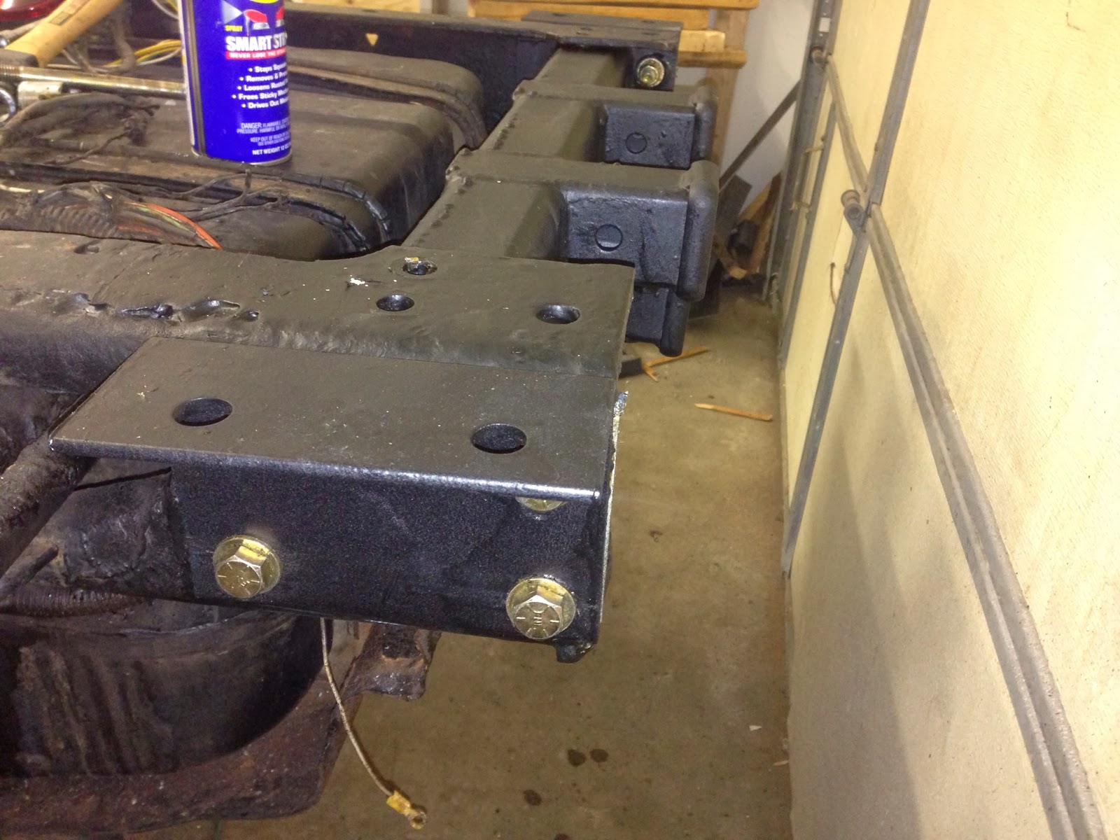 The Sunroamer Chassis Brackets for Spring Mounted Flatbed