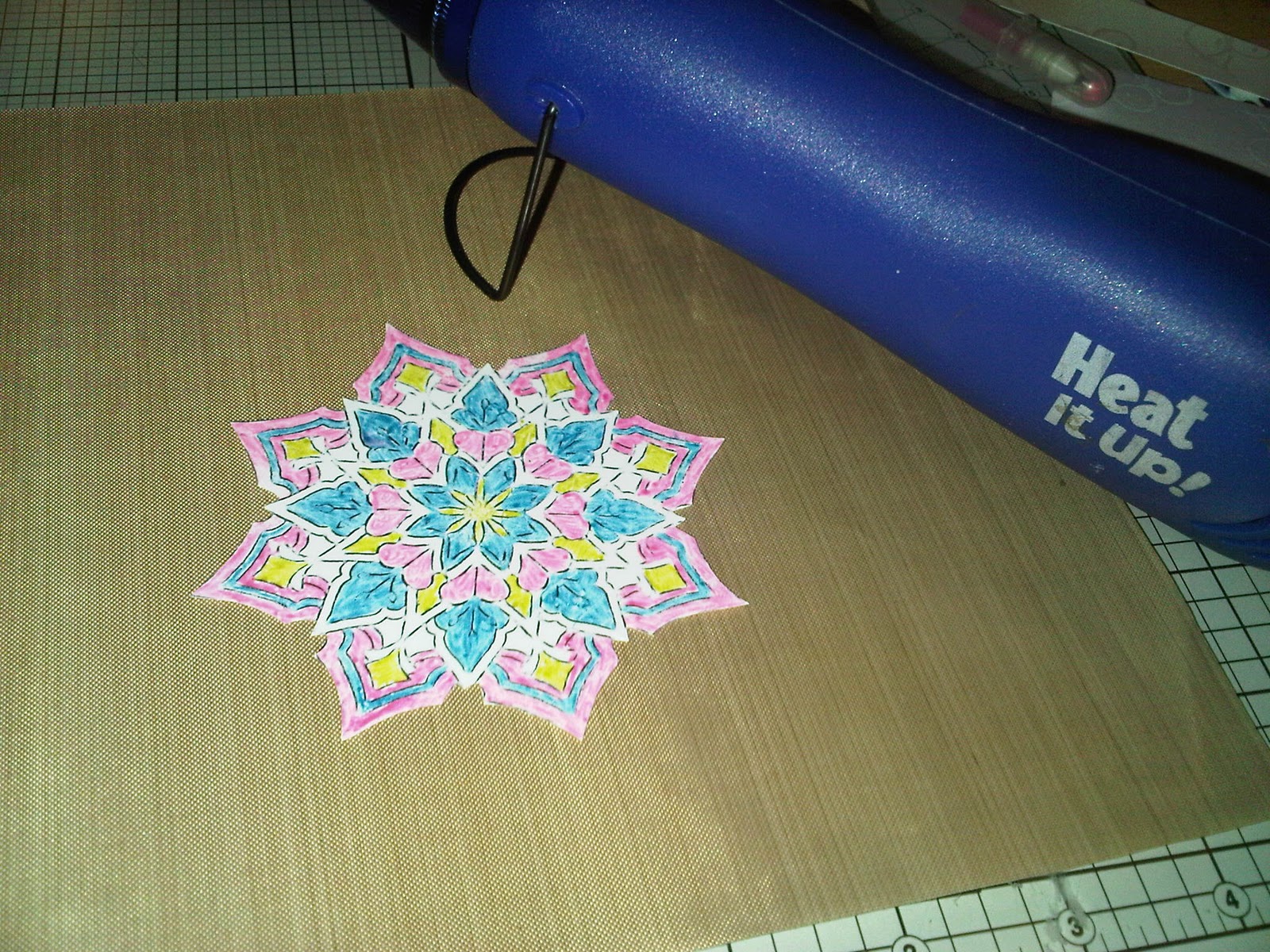 Claireabellacards Tutorial on Shrink Plastic