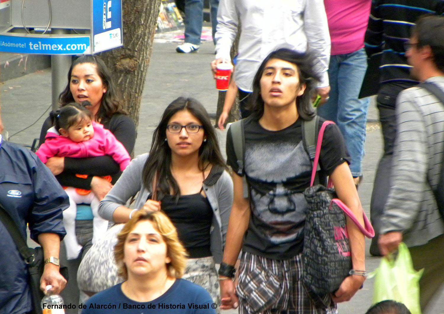 Banco de Historia Visual ©: Rostros del atardecer.