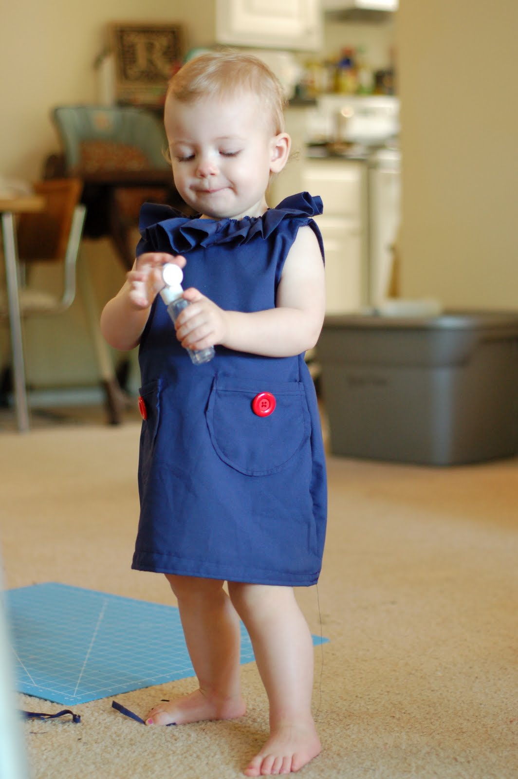Sew Much Love Ruffle Collar Dress Tutorial