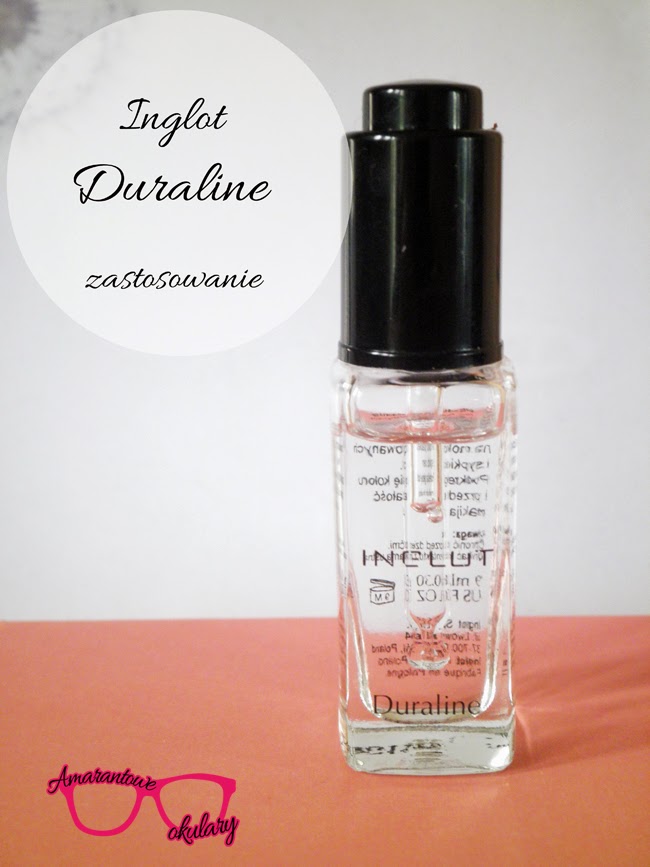 Amarantowe okulary Duraline z Inglota jak go zużyć?