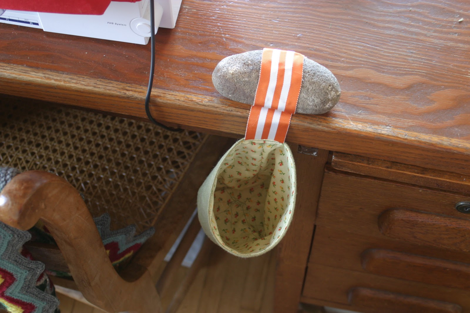 Thrift at Home A Handy Trash Bag for the Sewing Room