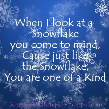 Poem snowflake christmas snowflakes winter printable snow poems verses meaning falling story tipjunkie christian craft quotes poetry unique activities connection Quotes About Being Unique Snow Flakes. QuotesGram