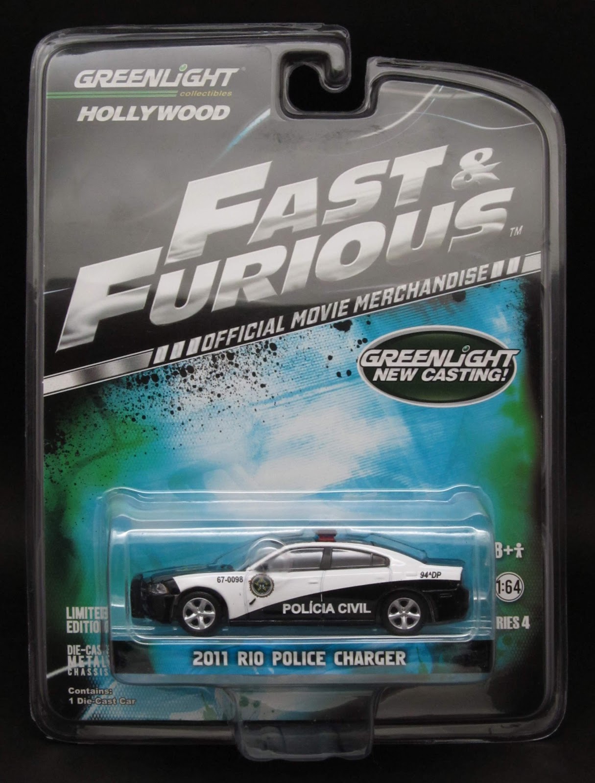 Diecast Hobbist Greenlight Hollywood Series 4
