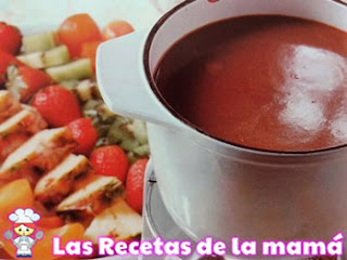 Receta De Fondue De Chocolate A La Naranja