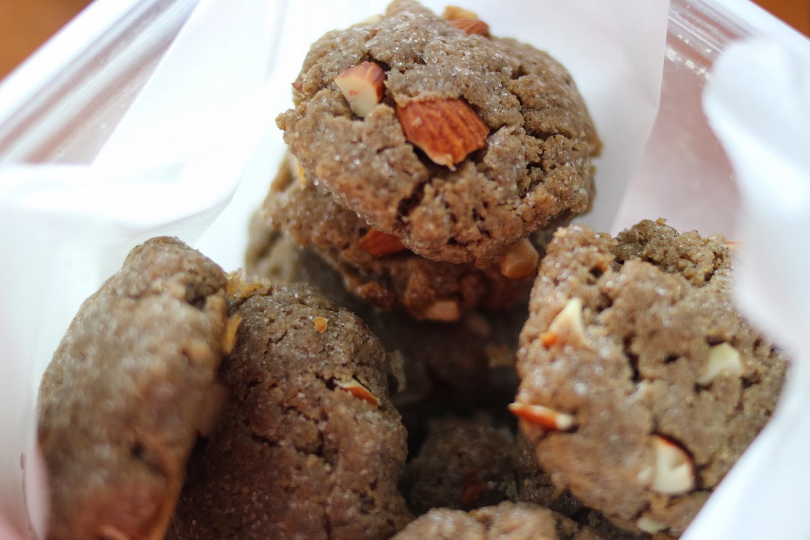 Running Girl Health and Fitness Almond Rice Flour Cookies