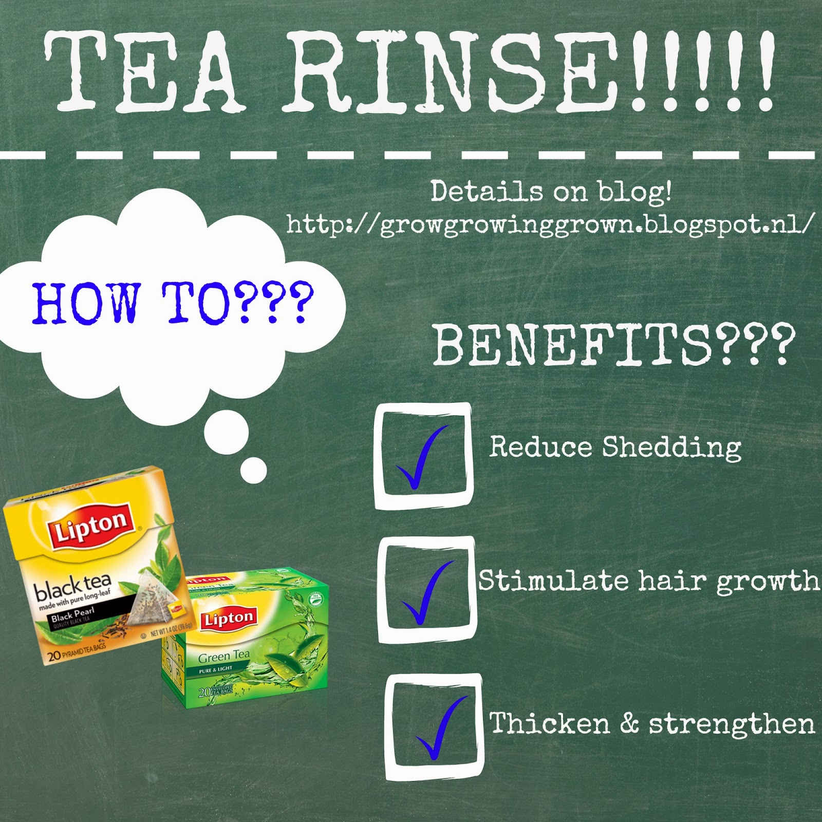 Grow! Growing! Grown?: HAIR TIPS: Benefits of Tea Rinses!