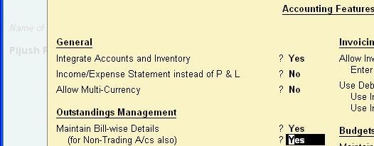 Tally Ledger