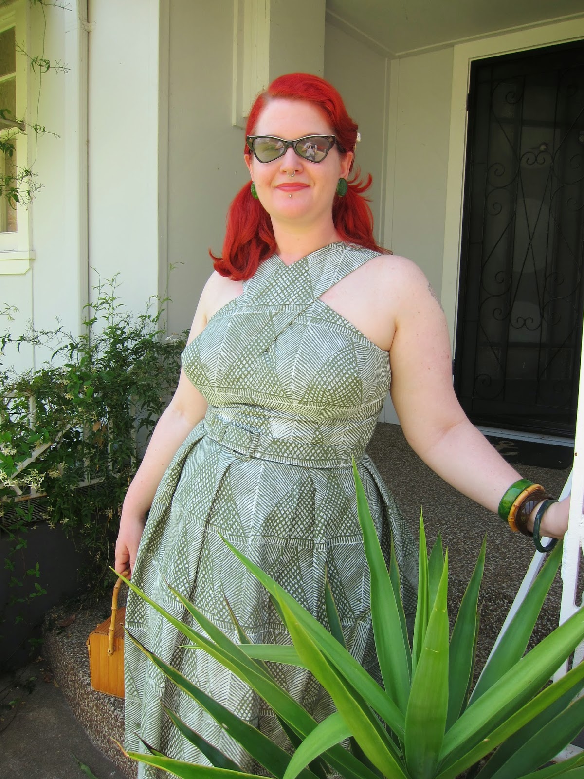 A Fish Trap Tiki Dress
