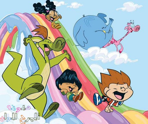 المرح الوان كارتون صديقى المحبب