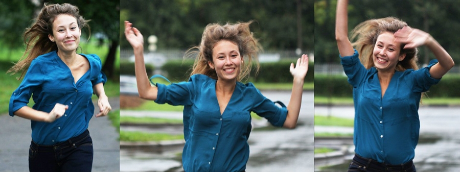 Блог Marina Sokalski (Марины Сокальски) : девушка бежит