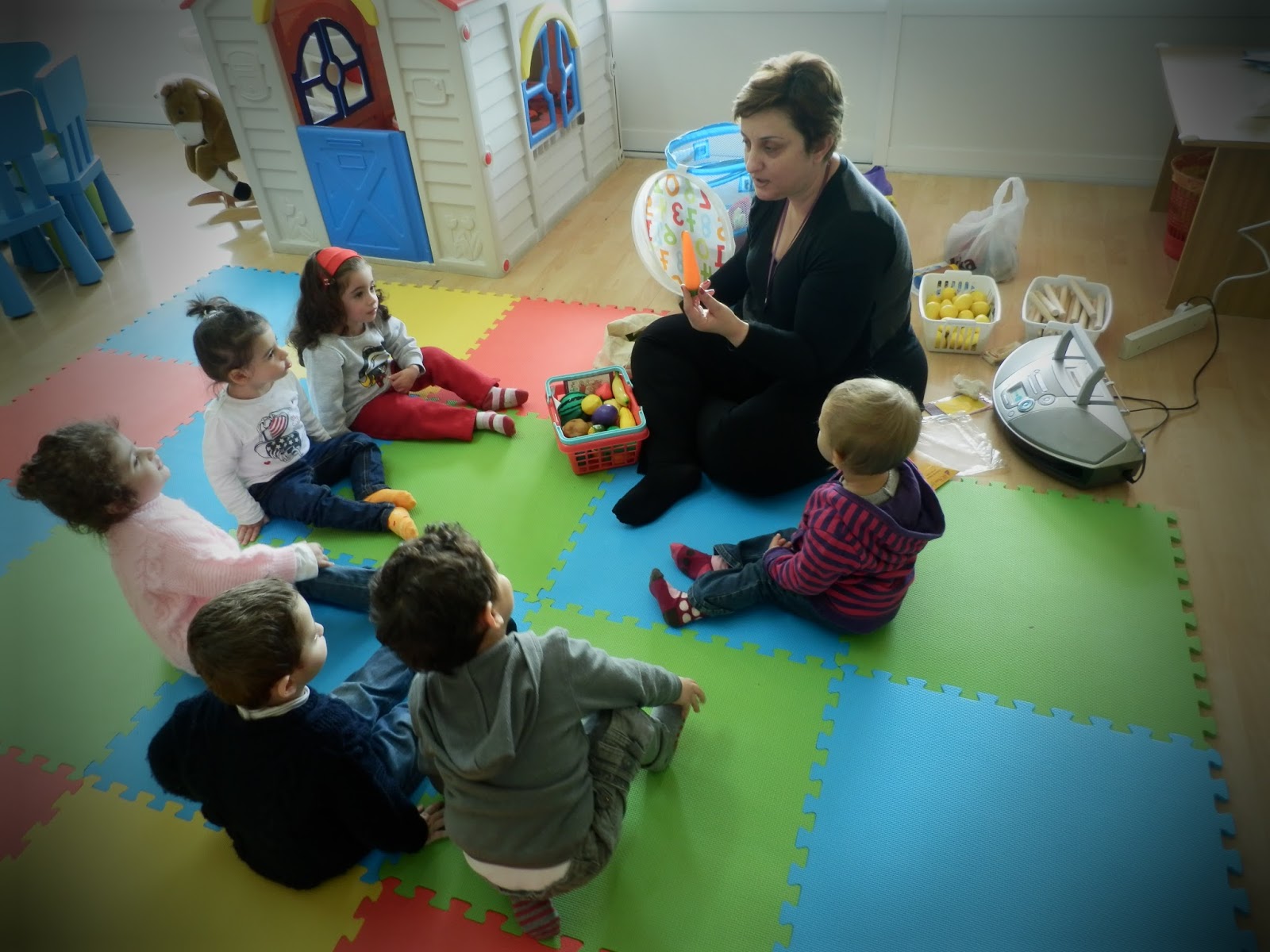 Kids have Fun in Cyprus Joanna’s Music Studio where kids love and