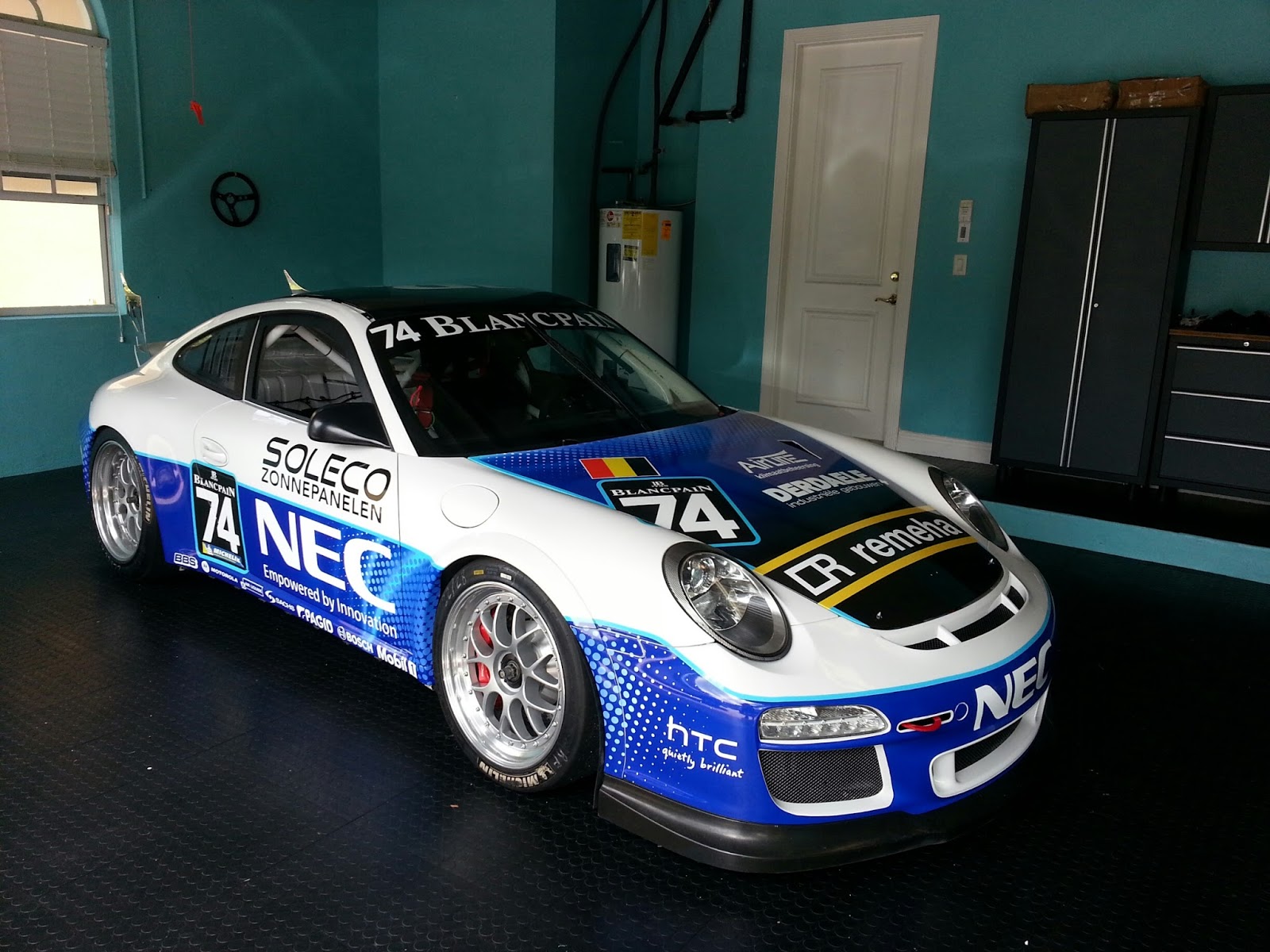 Custom Porsche 911 GT3 Vinyl Wrap Graphics Race Car West Palm Beach Florida