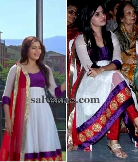 samantha anarkali dresses