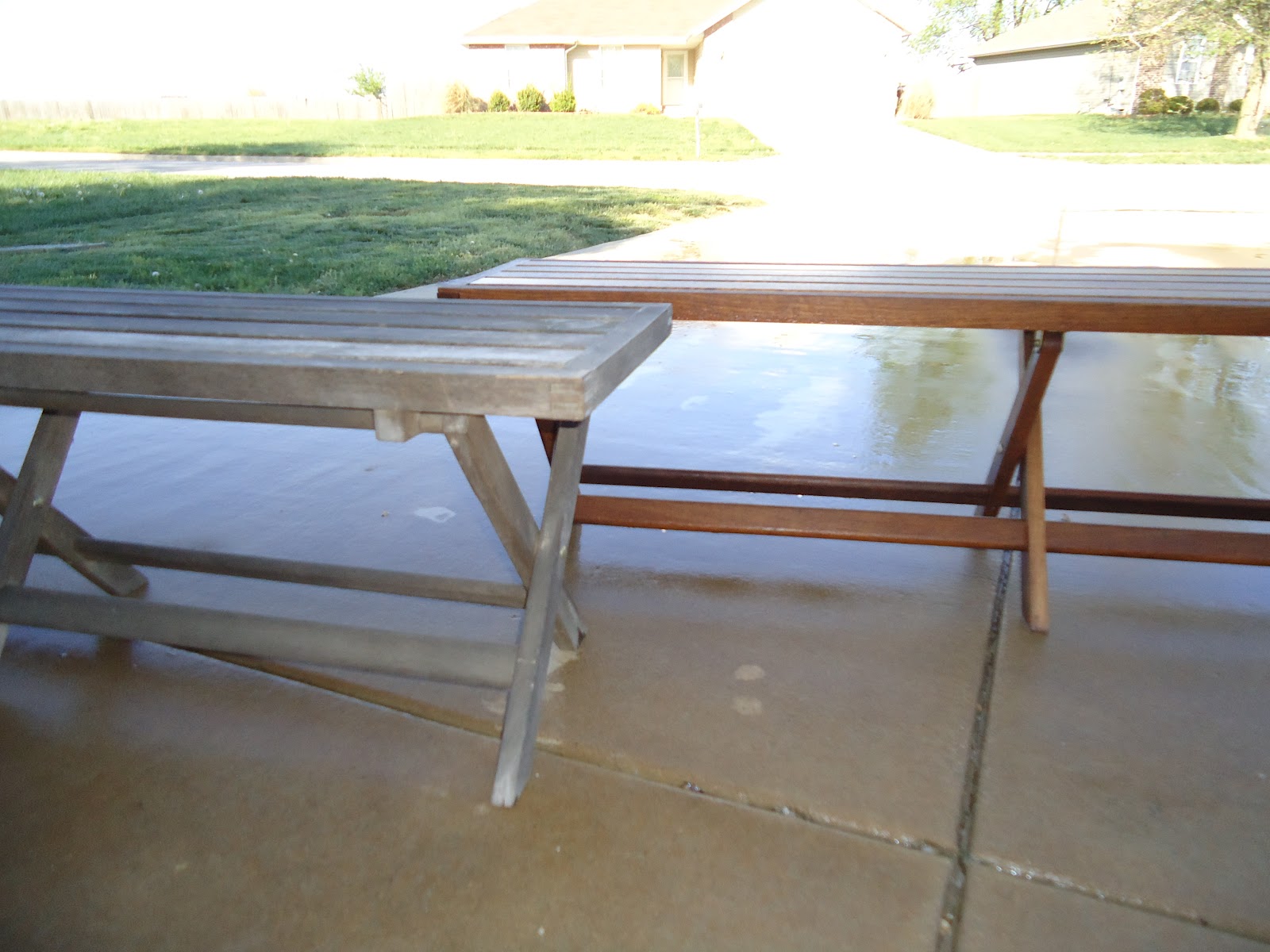 The Turner Page New (Old) Picnic Table