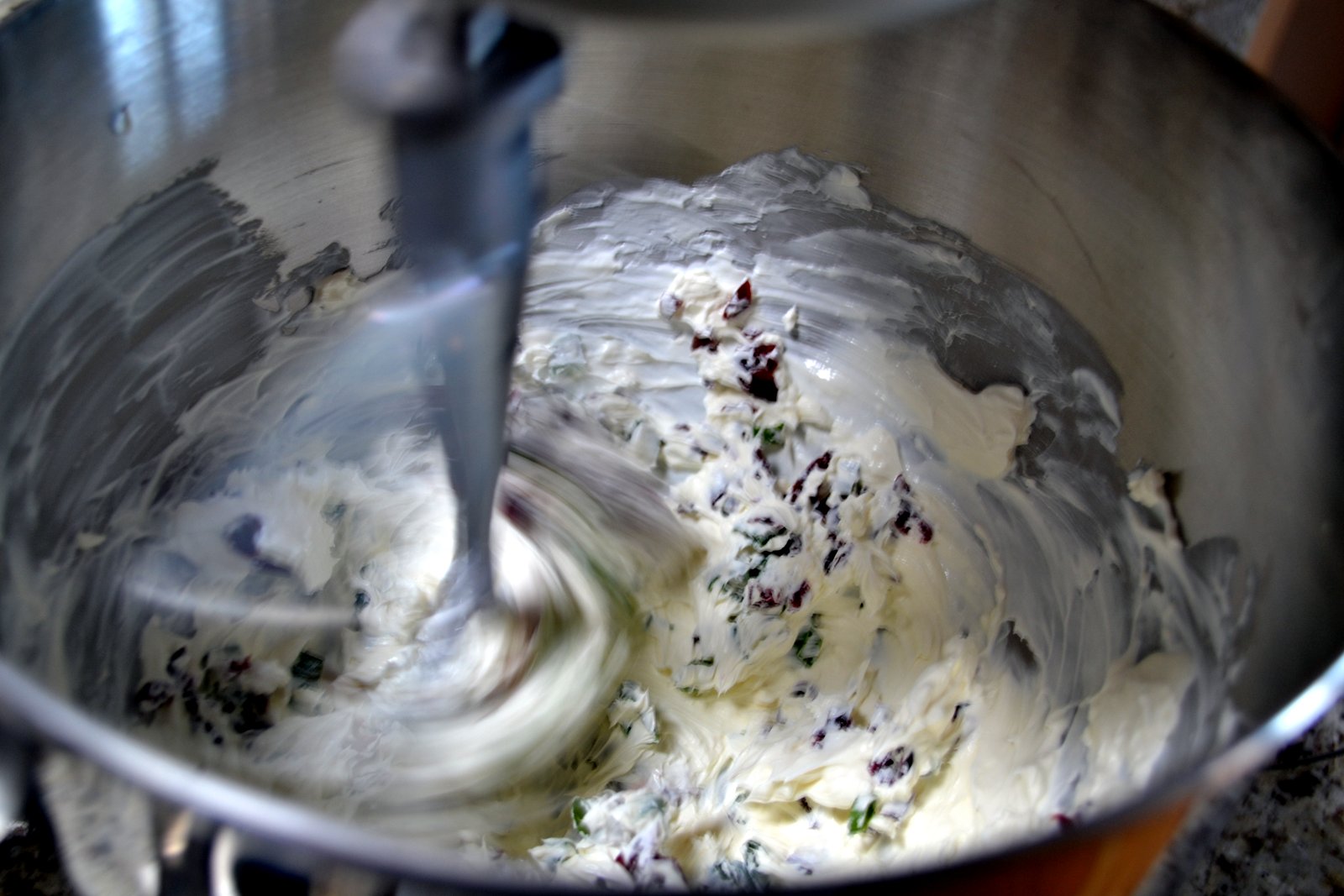 Hardly Housewives Cranberry Green Onion Dip