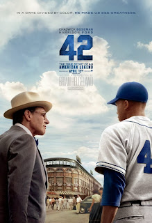 42 Harrison Ford and Chadwick Boseman Poster