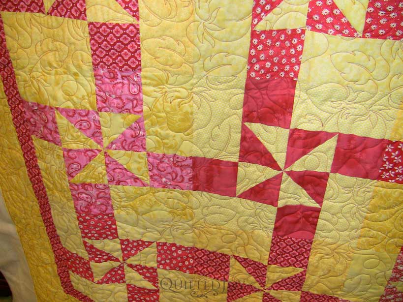 Terri's Berries And Cream Quilt Quilted Joy