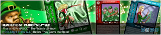 Banner for new retro St. Patrick's Day card set at Superhero City Banner for new retro St. Patrick's Day card set at Superhero City