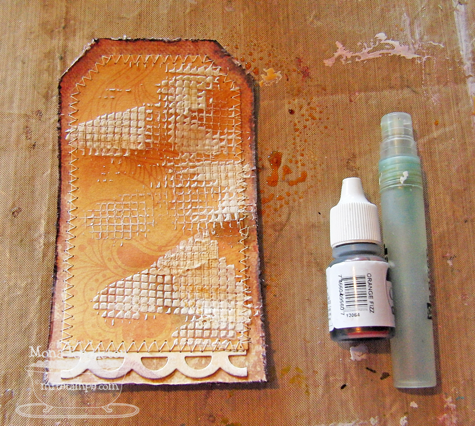 Trio of Mixed Media Tags and a Tutorial Cupcake's Creations