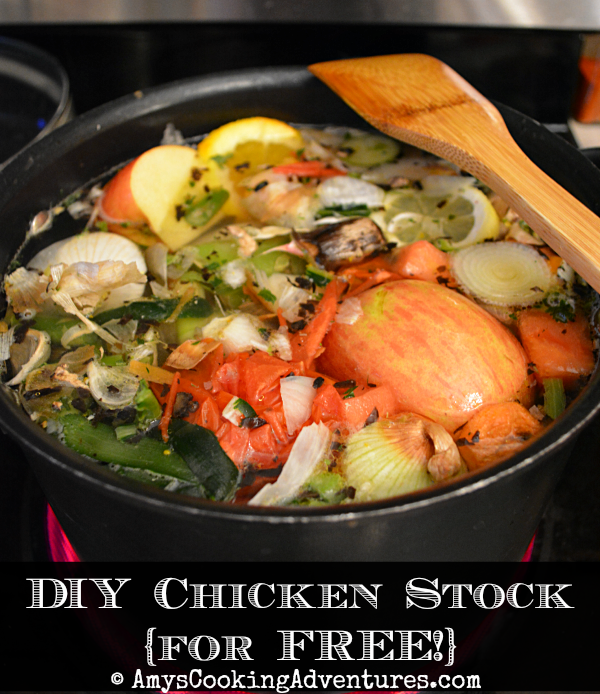 DIY Chicken Stock (for Free!)