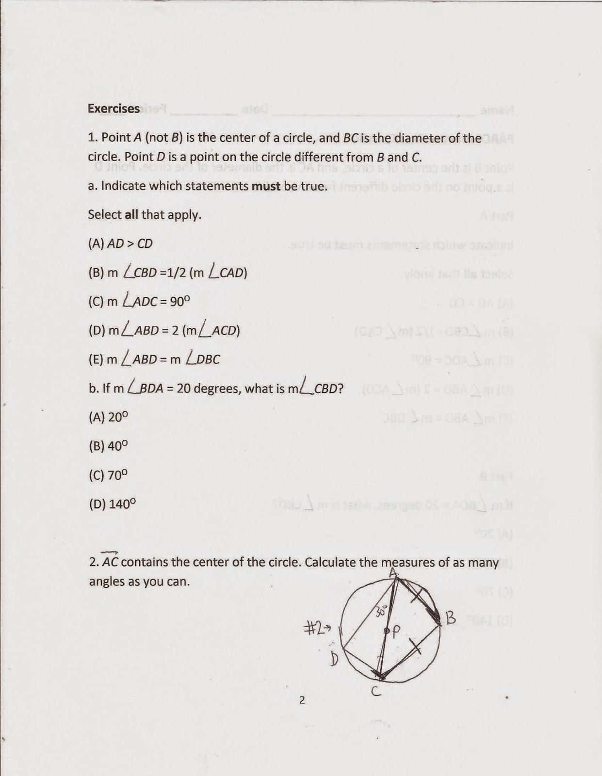 Writing Equations Given Two Points Worksheet Kuta Answers - Tessshebaylo