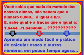 O Que é Fração Geratriz Exemplos