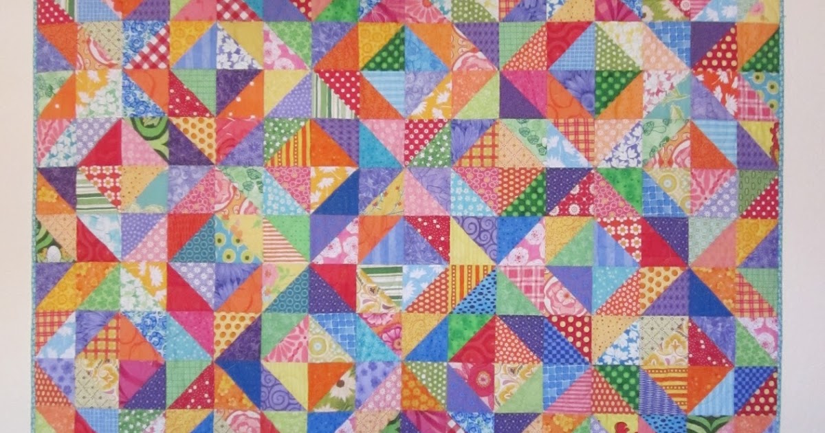  Zany Quilter Warm/Cool Quilt is finished