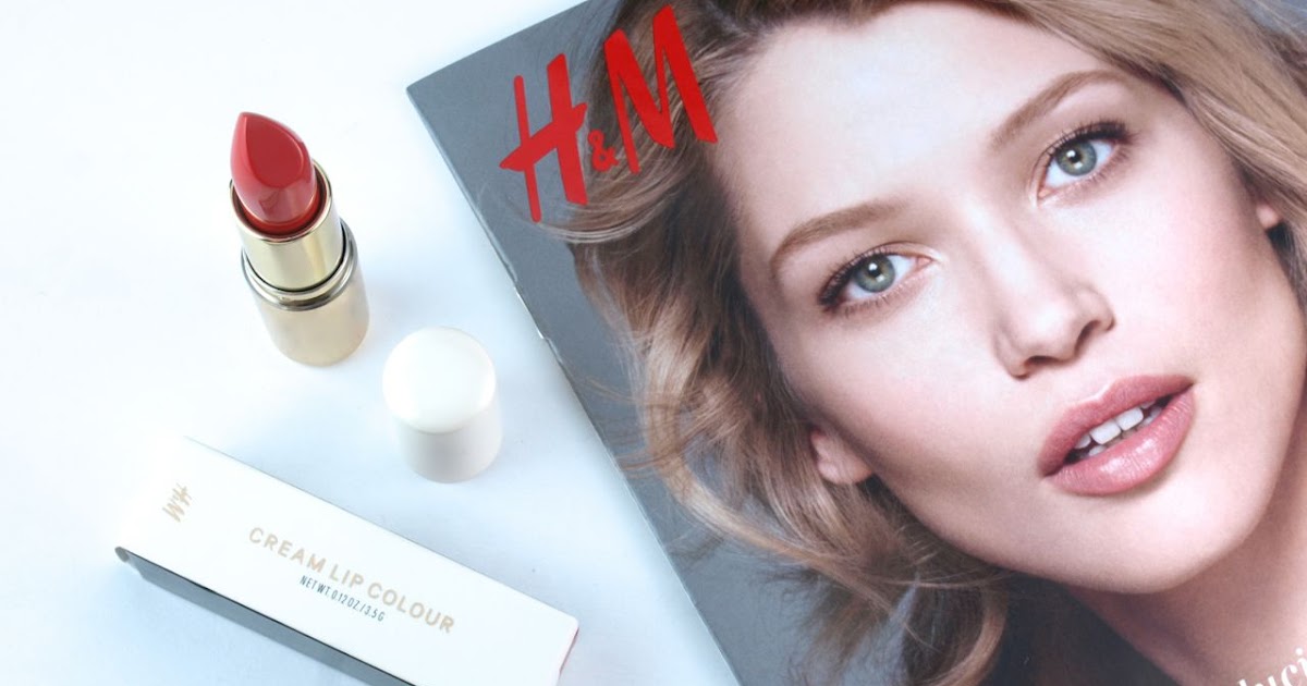 H&M Cream Lip Color Lipstick in "041 Candy Apple" Review and Swatches