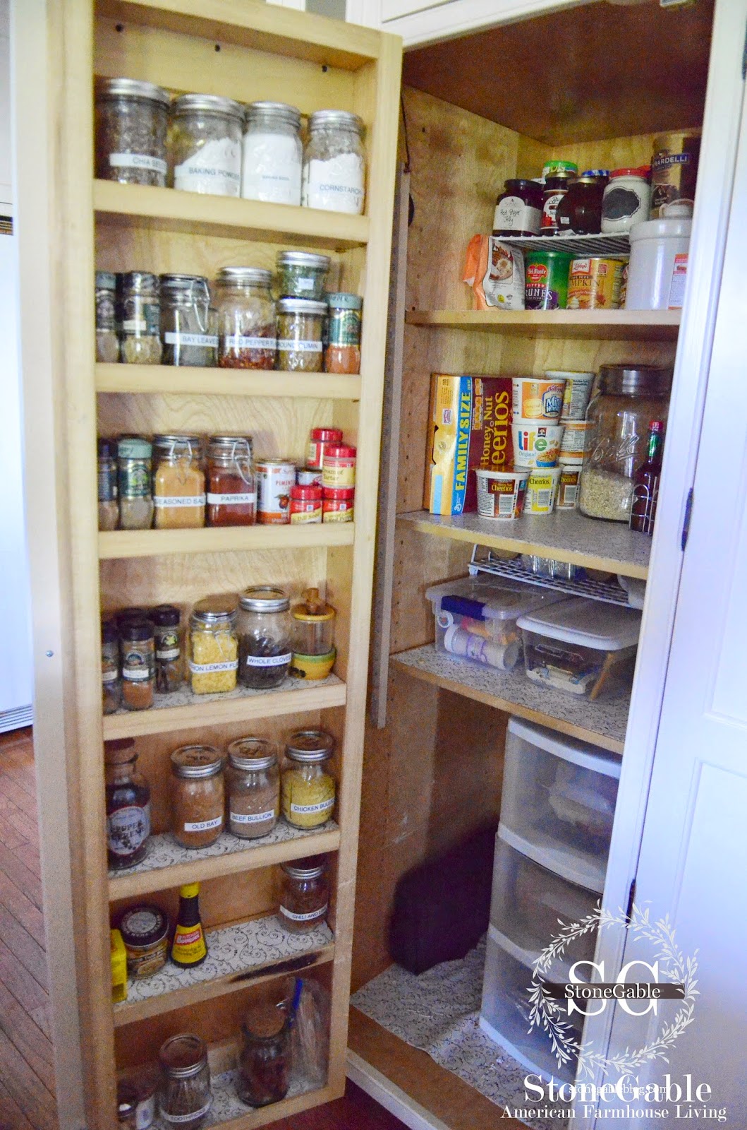 10 Tips For A Perfectly Organized Spice Pantry Stonegable