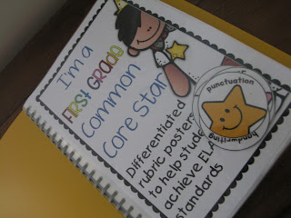 Common Core Star Rubircs and Differentiated Checklists for grade one