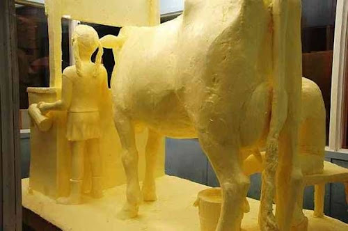 Incredibly creative Butter Sculptures