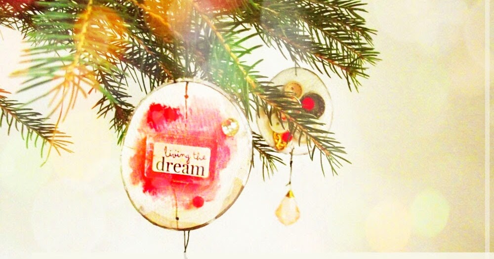 Handmade Holiday Ornaments tutorial.