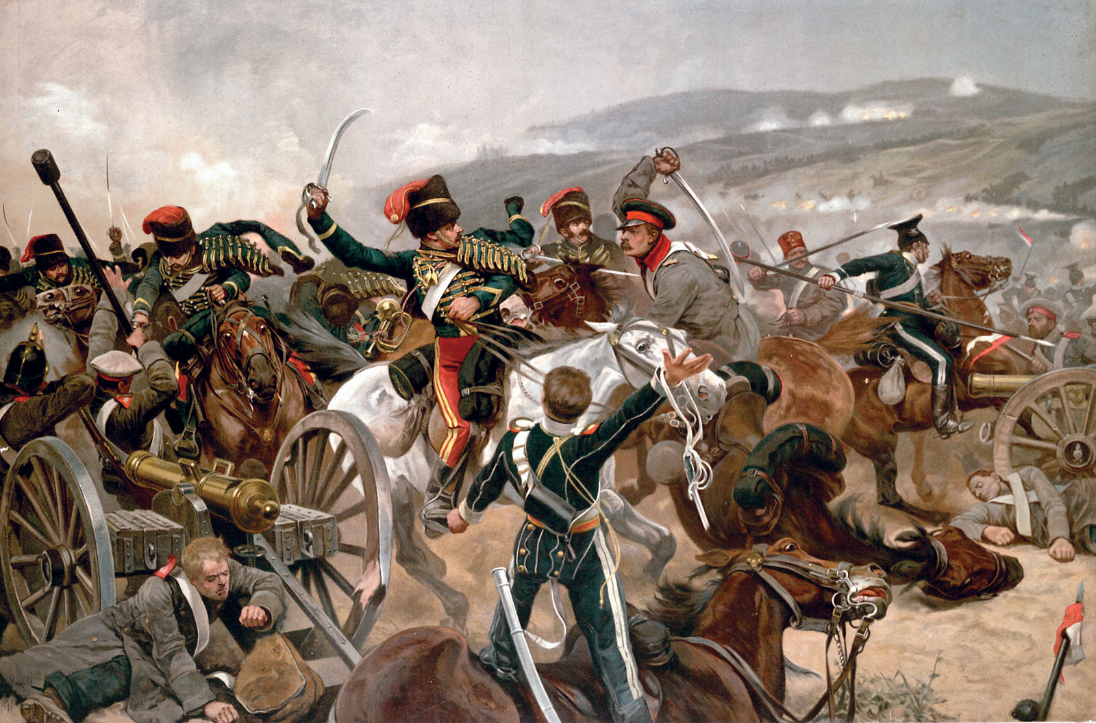 British Cavalry Charge