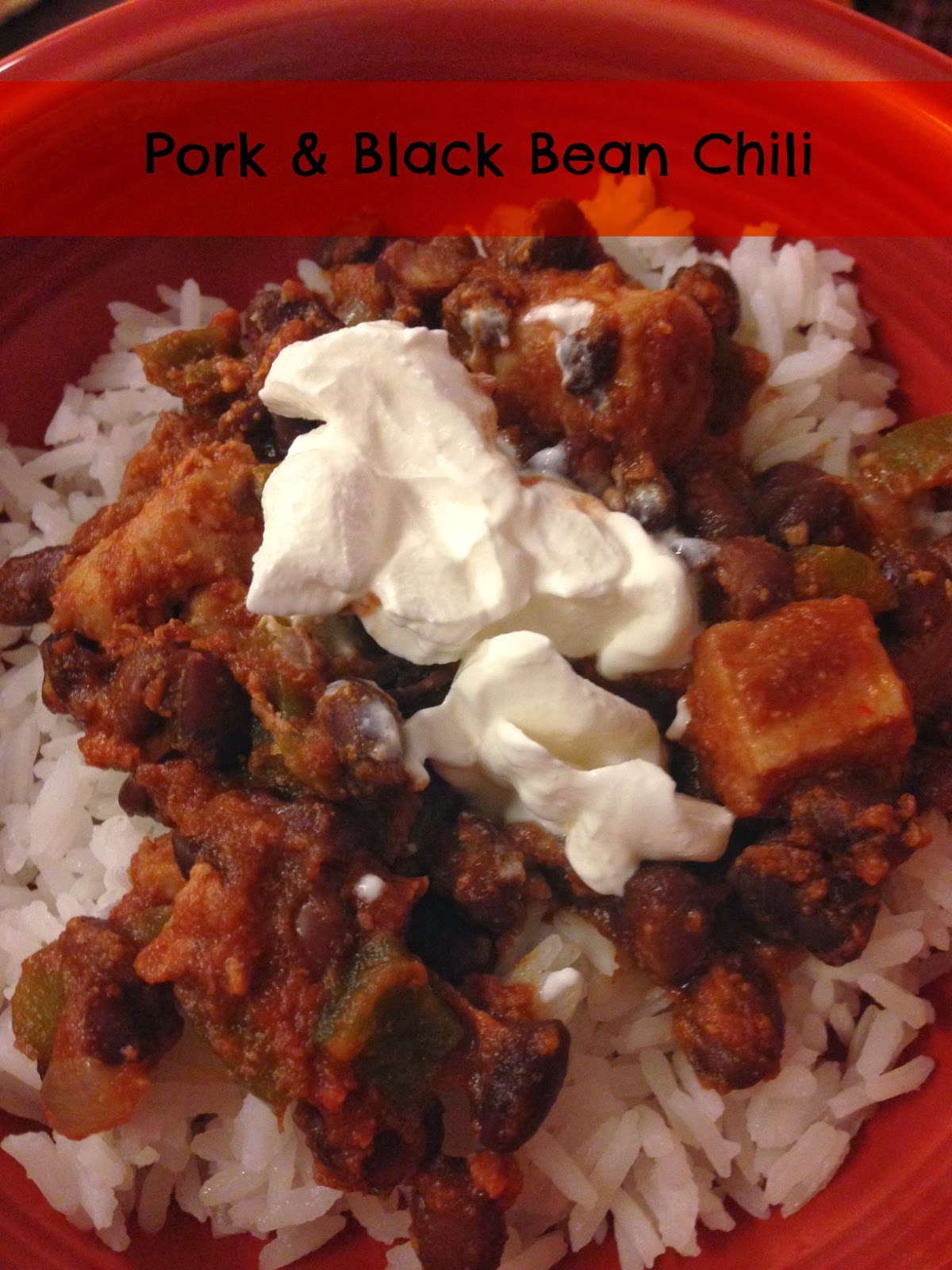 Life at 7000 feet SlowCooker Pork and Black Bean Chili